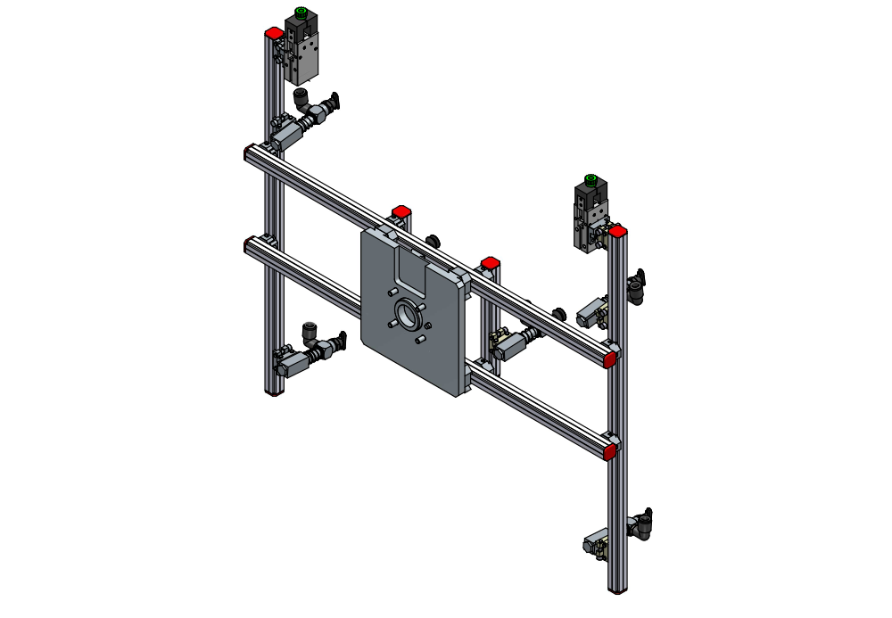 Robot megfogófej komponensek
